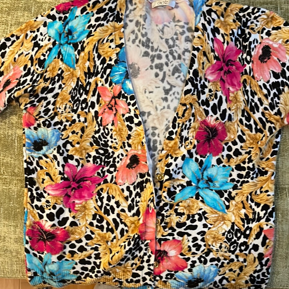 Cache Cardigan Like New 3/4 Sleeve - image 1